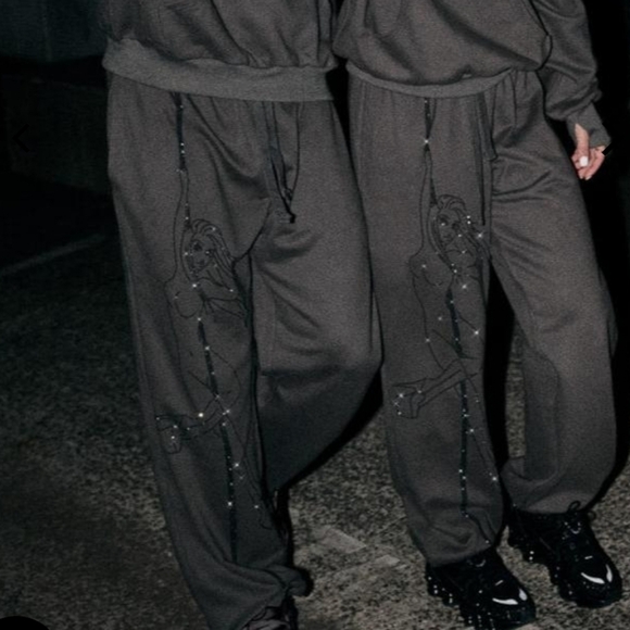 Anime Pole Dancer Sweatpants - Picture 2 of 4